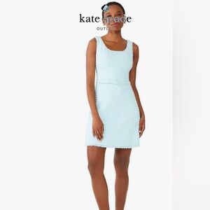 Kate Spade KG117 belted tweed dress, size 14